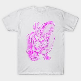 Dragon Of Legend -Neon Pink Version T-Shirt